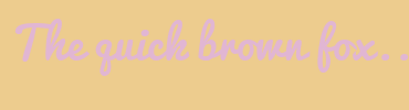 Image with Font Color E1B6D3 and Background Color EDCC8E